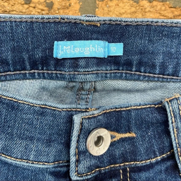 J.McLaughlin Stretch Denim Fit Jeans 10 - Picture 2 of 9